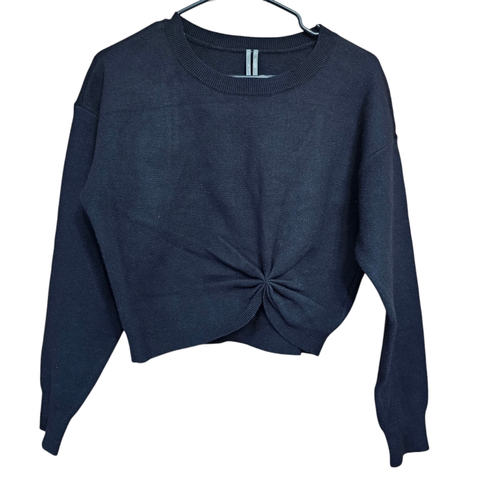 Anthropologie Black Pullover Sweater Women's Size Small